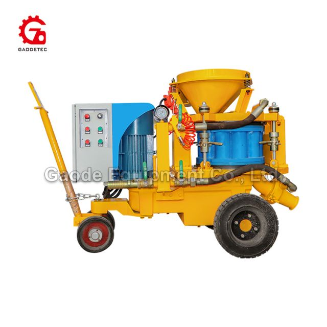 GAODETEC GZ-9ER Low Dust Refractory Gunning Machine For Concrete Applications
